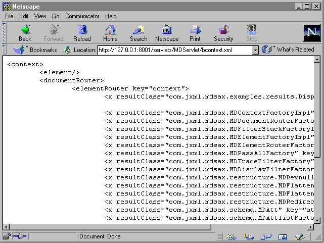 retrieval using appended path